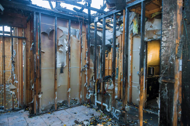 Professional Soot Cleanup technician working in Annandale, NJ